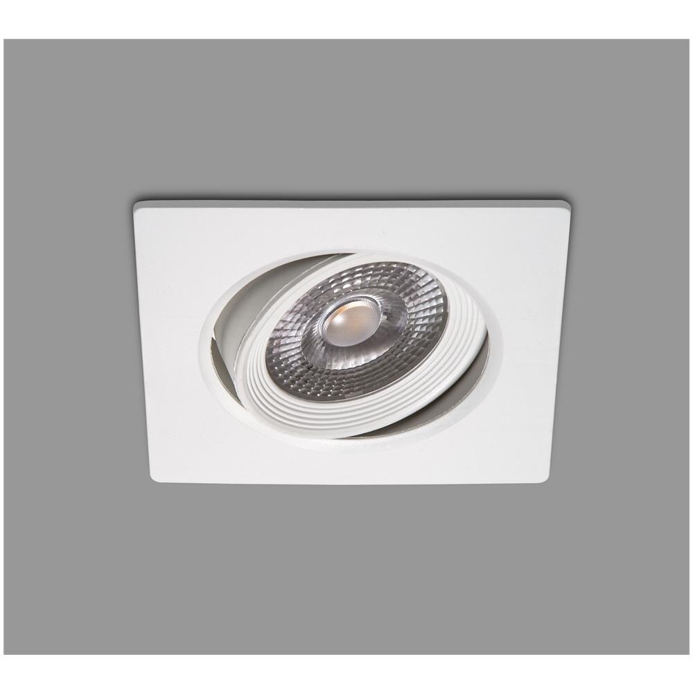 Faretto Ad Incasso Quadrato Bianco 3w Led 4000k - Foto 2