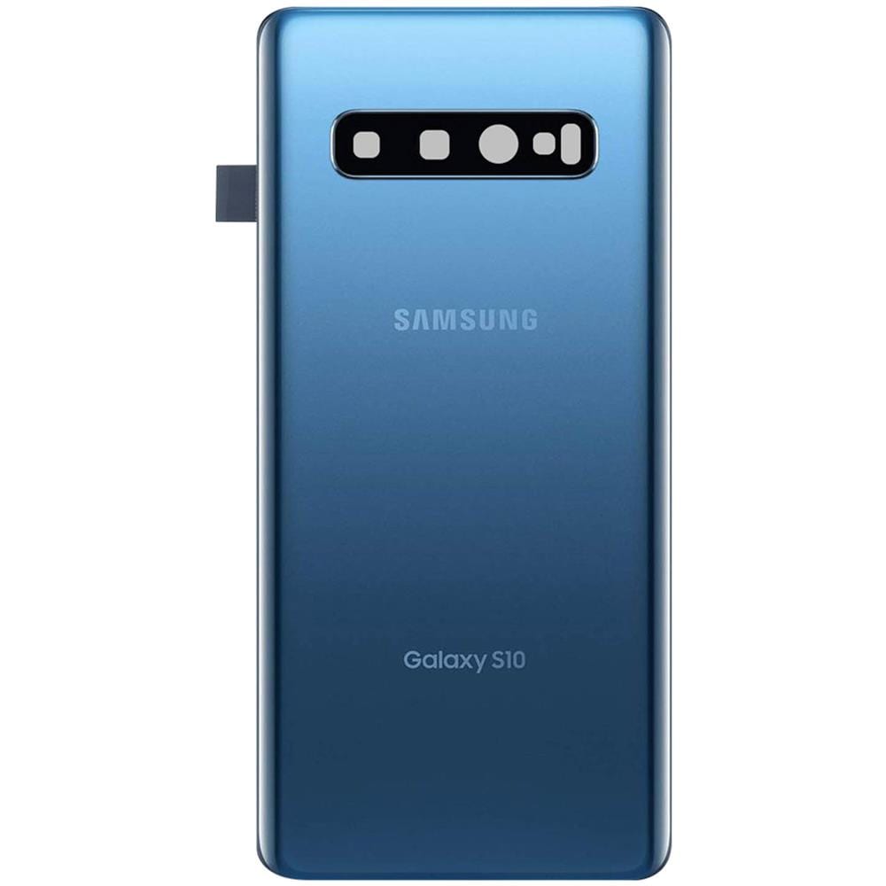 Copribatteria / Facciata Posteriore Blu Galaxy S10 Plus Originale - Foto 2