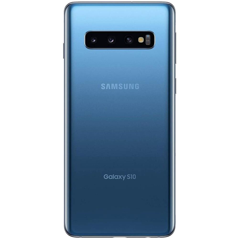Copribatteria / Facciata Posteriore Blu Galaxy S10 Plus Originale - Foto 5