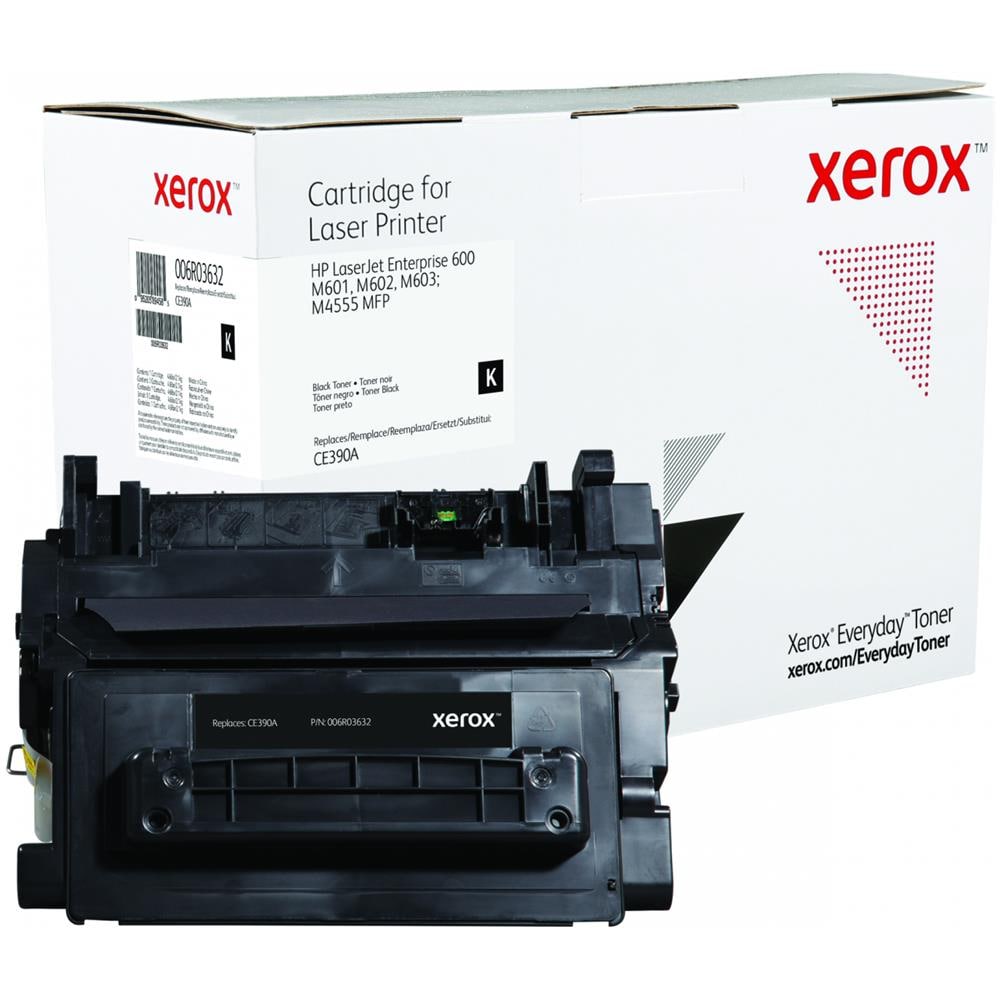 TONER COMPATIBILE - CE390A  Nero per LaserJet Enterprise 600 Capacità 10000 Pagine - Foto 1