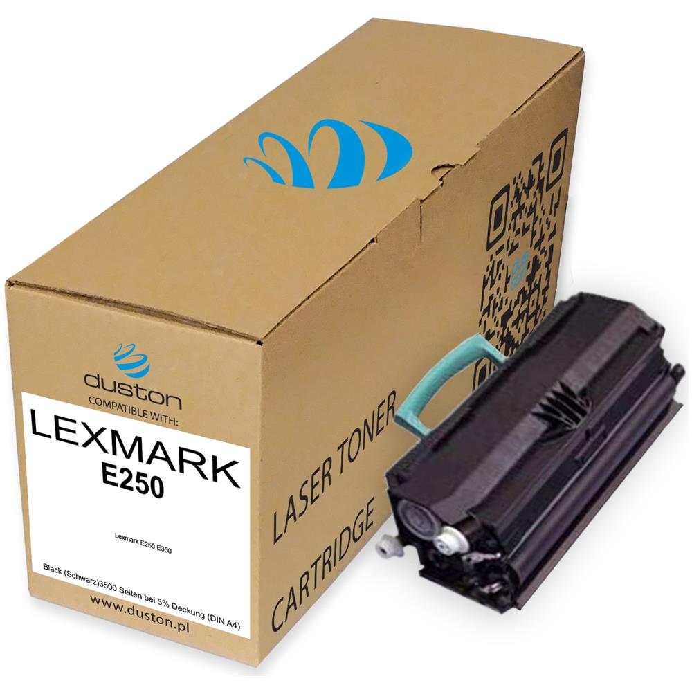 TONER COMPATIBILE - 5x E250, E250a21e Negro Compatible Con Lexmark E250 E350 - Foto 2