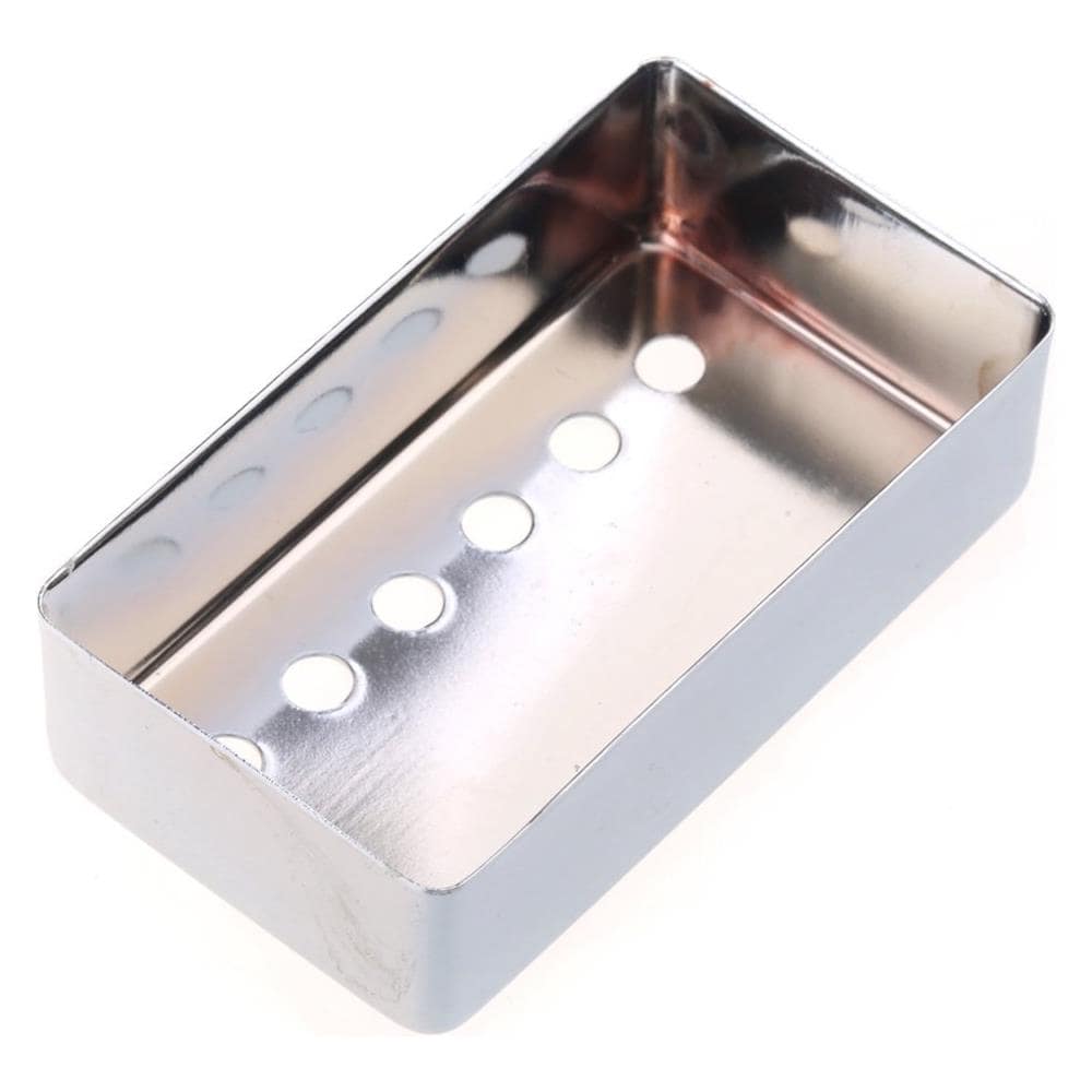 50 Millimetri Collo E 52 Millimetri Metallo Ponte Chitarra Humbucker Pickup Covers Set Chrome - Foto 4