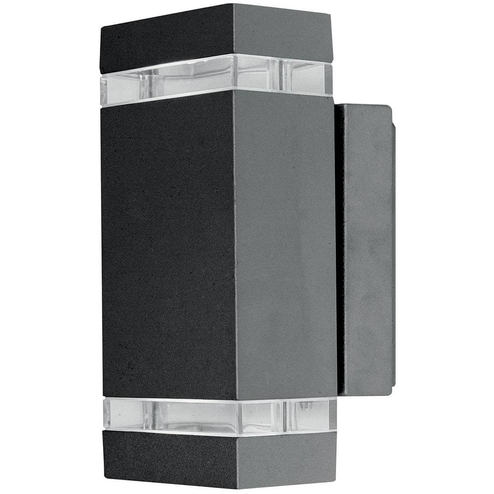 Applique Led 2 Luci Up Down Da Esterno Grafite Ip44 - Foto 1