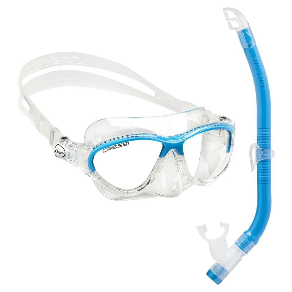 Kit Snorkeling Moon Kid E Top Trasparente Trasparente / azzurro - Foto 1