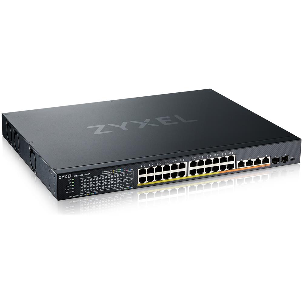 Switch XMG1930 Gestito L3 2.5G 24 Porte Ethernet (100/1000/2500) Supporto Power over Ethernet (PoE) 1U Colore Nero - Foto 2