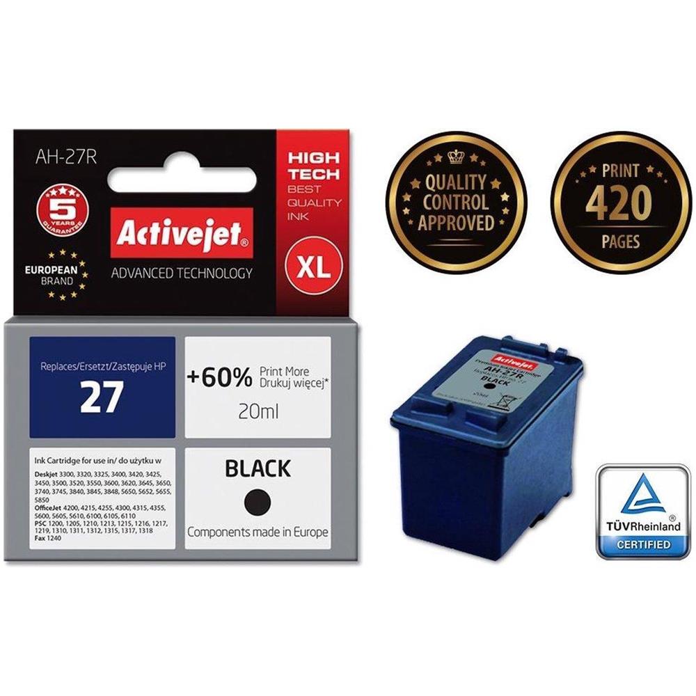 Inchiostro Ah-m704rx Per Stampante Hp; Sostituzione Hp 704 Cn692ae, Cn693ae; Premio; 1 X 20 Ml, 1 X 21 Ml; Colore Nero - Foto 1