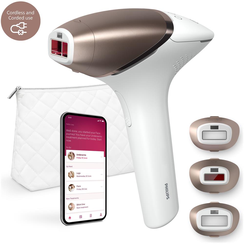 Lumea IPL 9000 Series BRI955/00 Dispositivo di epilazione IPL con SenseIQ - Foto 1