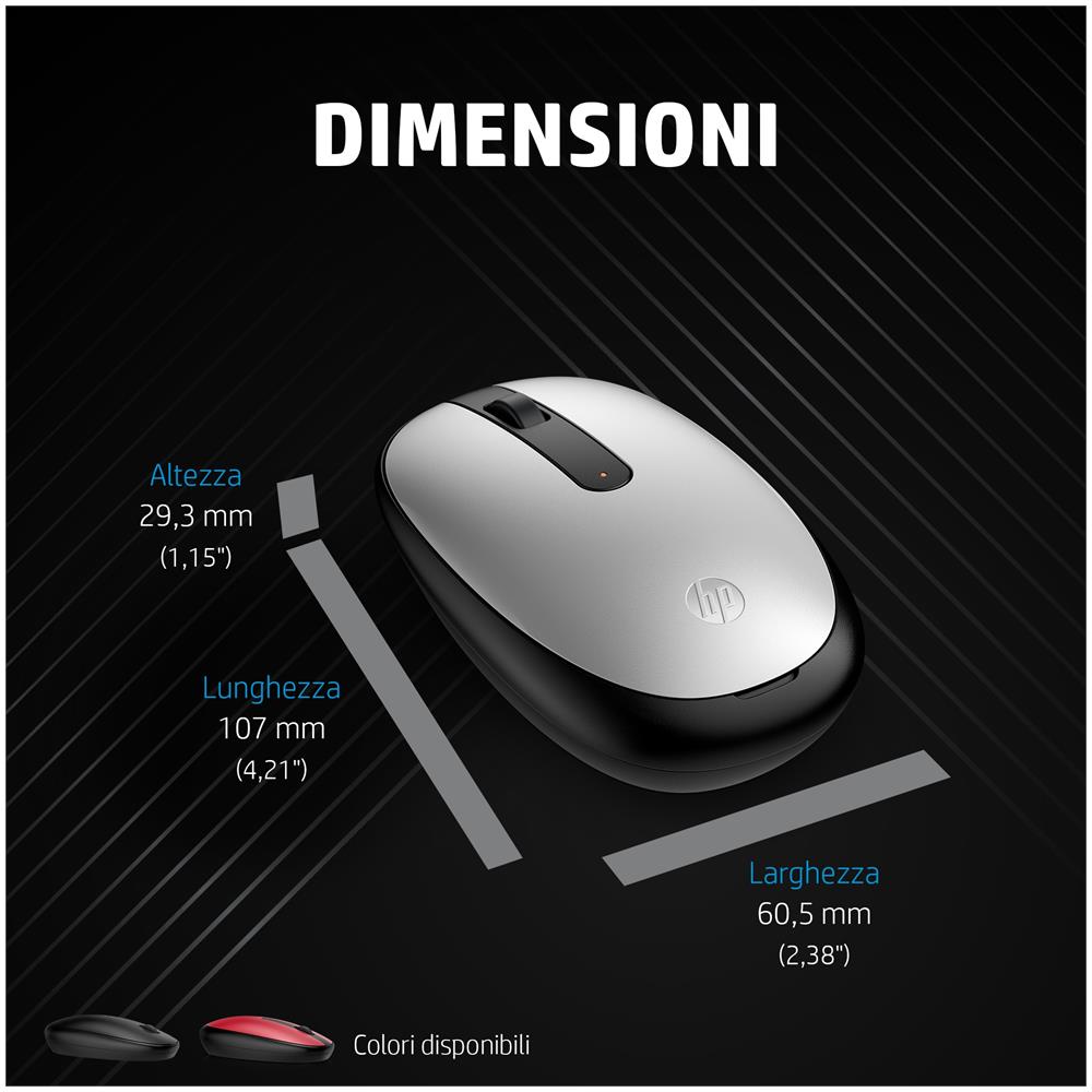 240 Empire Red Bluetooth Mouse - Foto 11