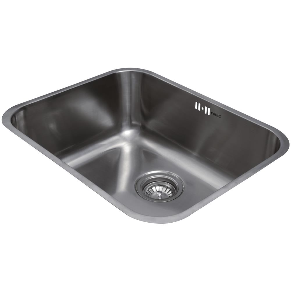 Lavello Soprapiano CB 50-40 Rettangolare 1 Vasca Acciaio Inossidabile - Foto 2