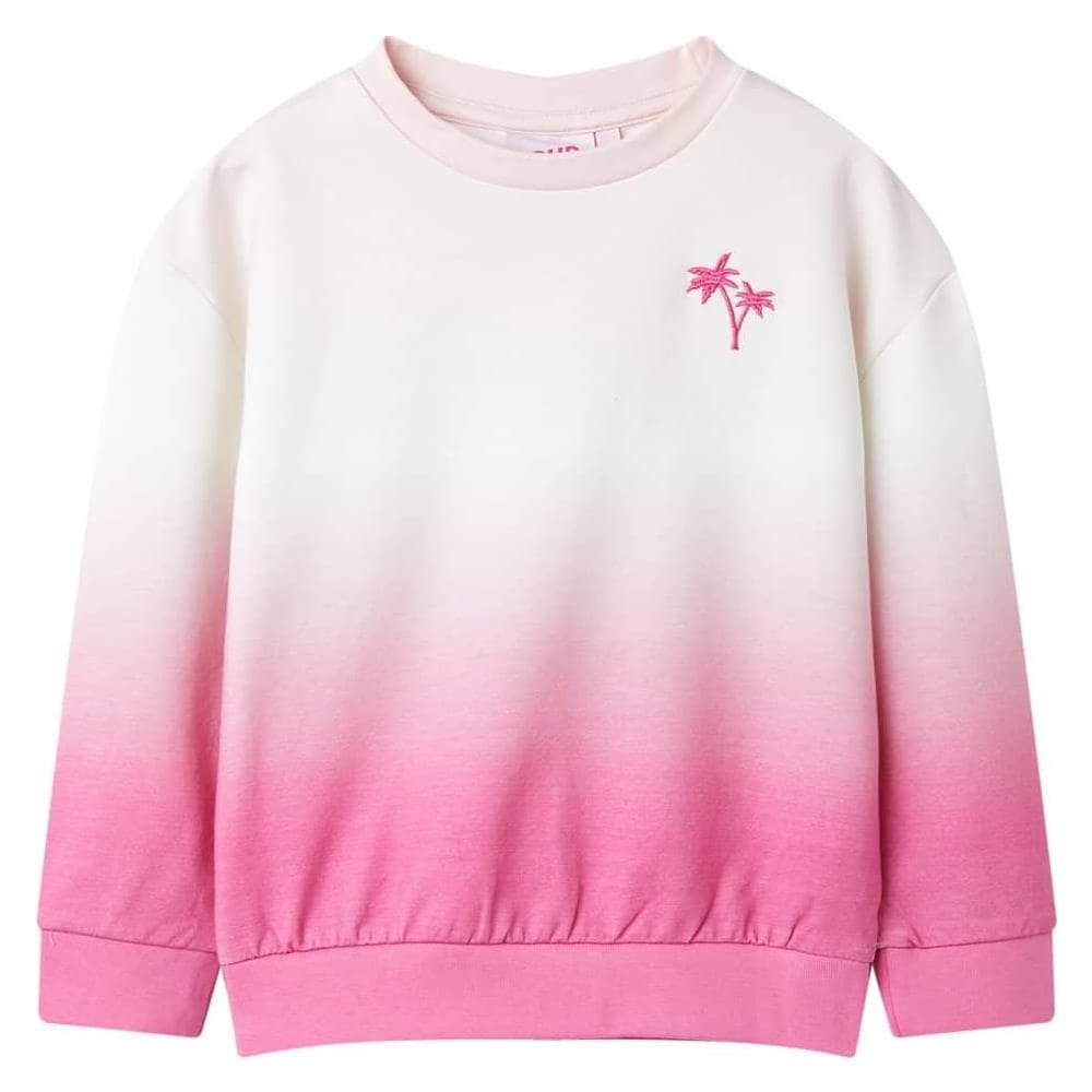 Felpa da Bambina Rosa Chiaro 116 - Foto 1