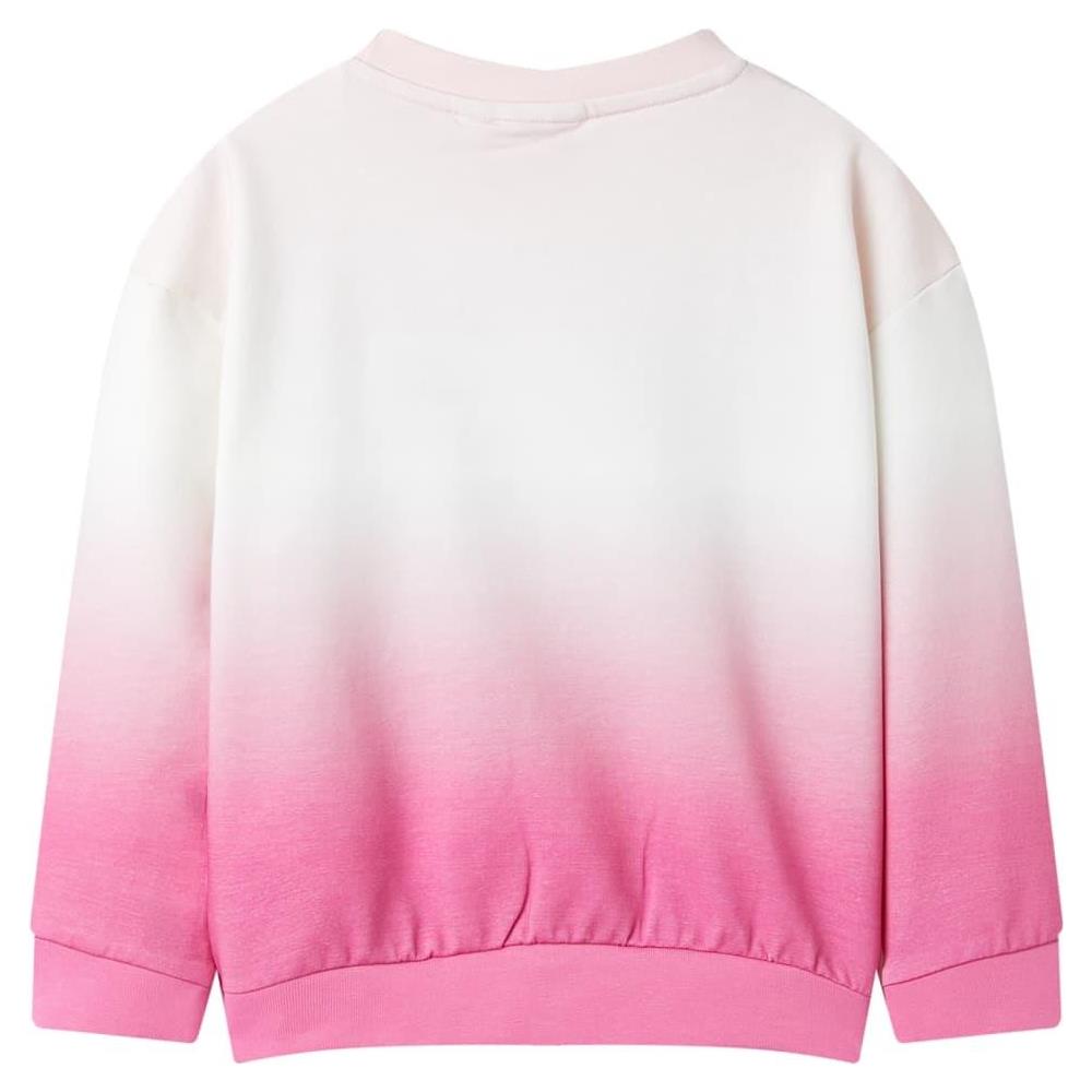 Felpa da Bambina Rosa Chiaro 116 - Foto 2