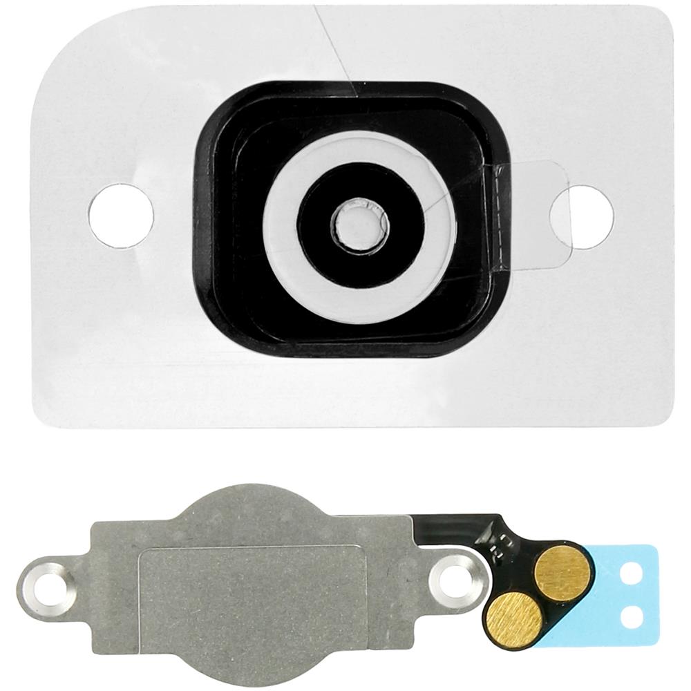 Tasto Principale Home Con Connettore Integrato Per Apple Iphone 5 - Bianco - Foto 2