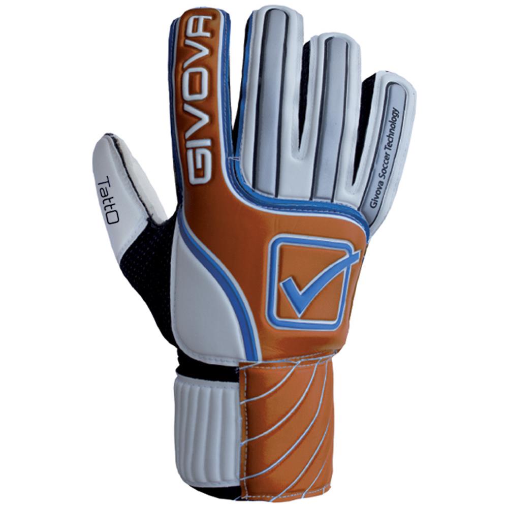 Guanto Tatto Bianco / arancio Taglia 6 - Foto 1