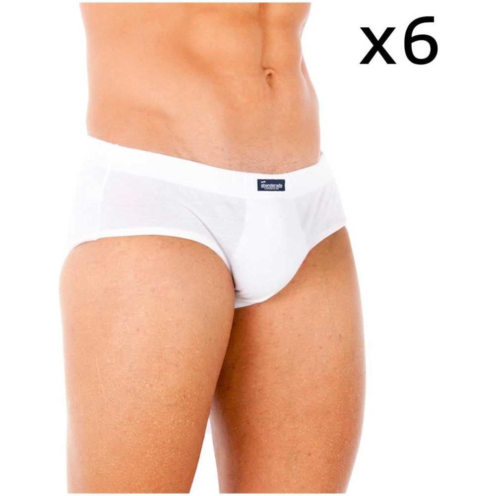 Intimo Abanderado 0525 Pack 6 Slips Abbigliamento Uomo 48 - Foto 2