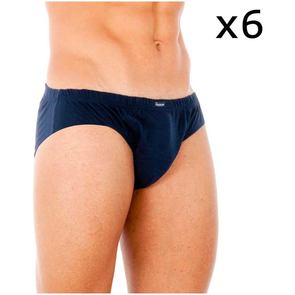 Intimo Abanderado 0525 Pack 6 Slips Abbigliamento Uomo 48 - Foto 1