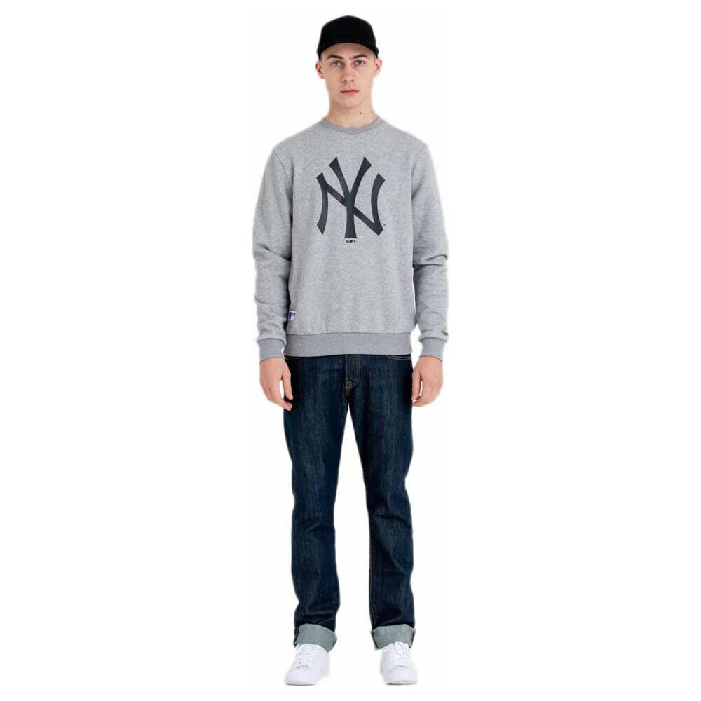 Felpe New Era Mlb Team Logo Crew Neck New York Yankees Abbigliamento Uomo L - Foto 3