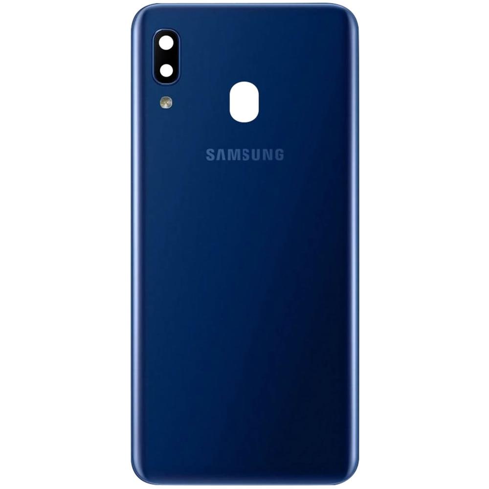 Copribatteria / Facciata Posteriore Blu Galaxy A20e Originale - Foto 2