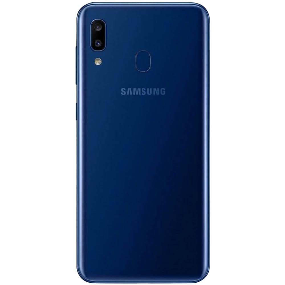 Copribatteria / Facciata Posteriore Blu Galaxy A20e Originale - Foto 5