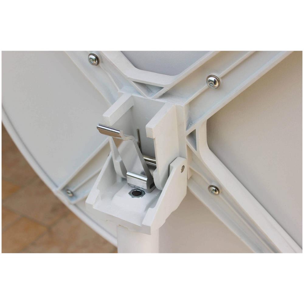 Opera - Set Tavolo In Metallo Cm Ø 60 X 74 H Con 2 Poltrone Maris - Foto 2