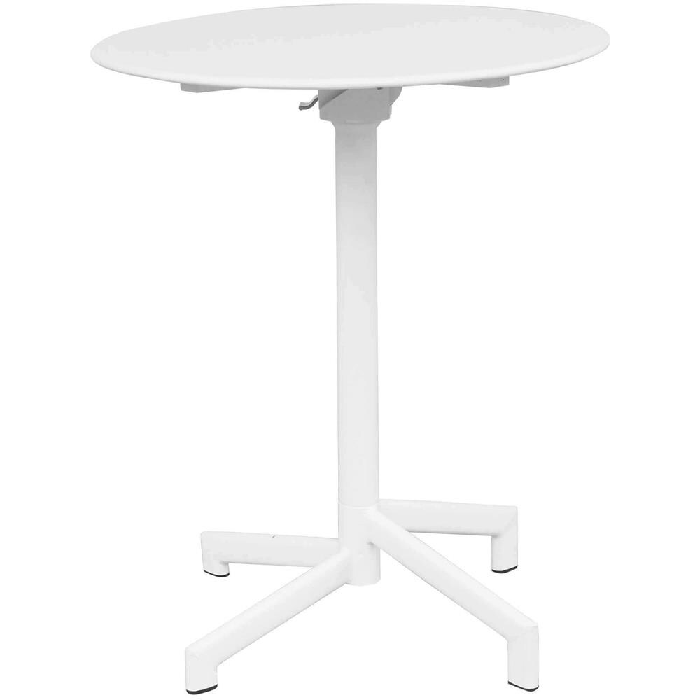 Opera - Set Tavolo In Metallo Cm Ø 60 X 74 H Con 2 Poltrone Maris - Foto 4