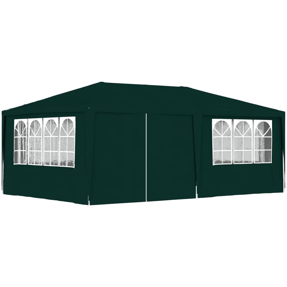 Gazebo Professionale con Pareti 4x6 m Verde 90 g /m² - Foto 1