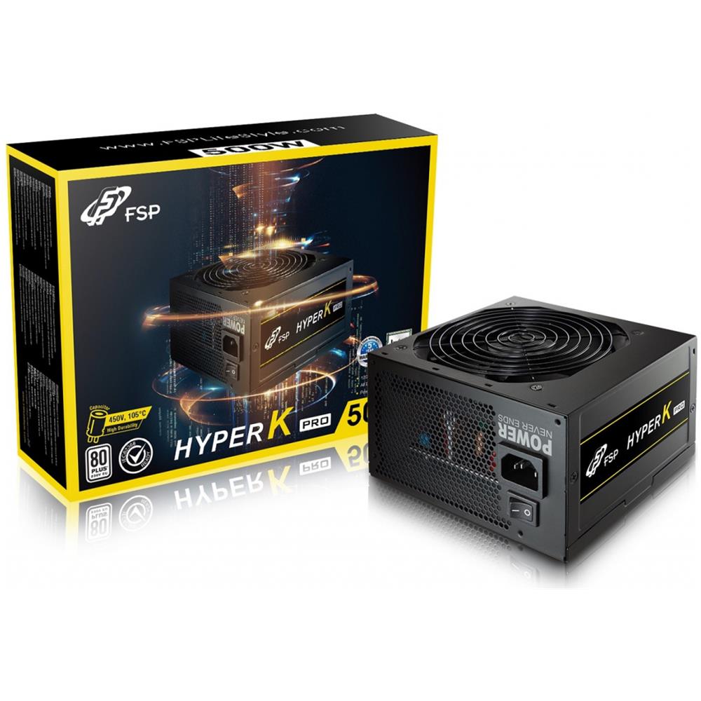 Alimentatore PC Hyper K Pro ATX 500 W Colore Nero - Foto 3
