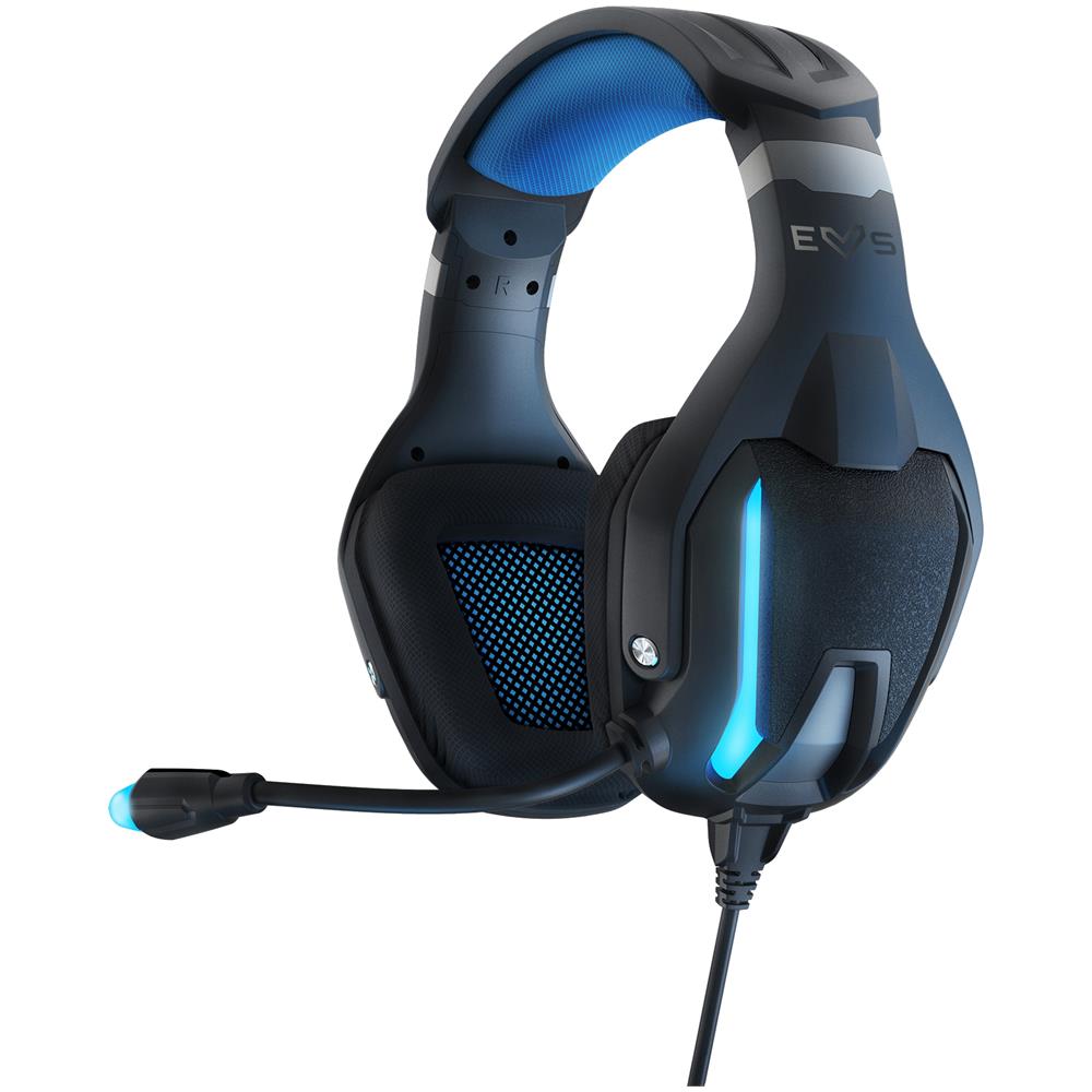Cuffie Gaming ESG 5 SHOCK Cablato a Padiglione Colore Nero e Blu - Foto 1