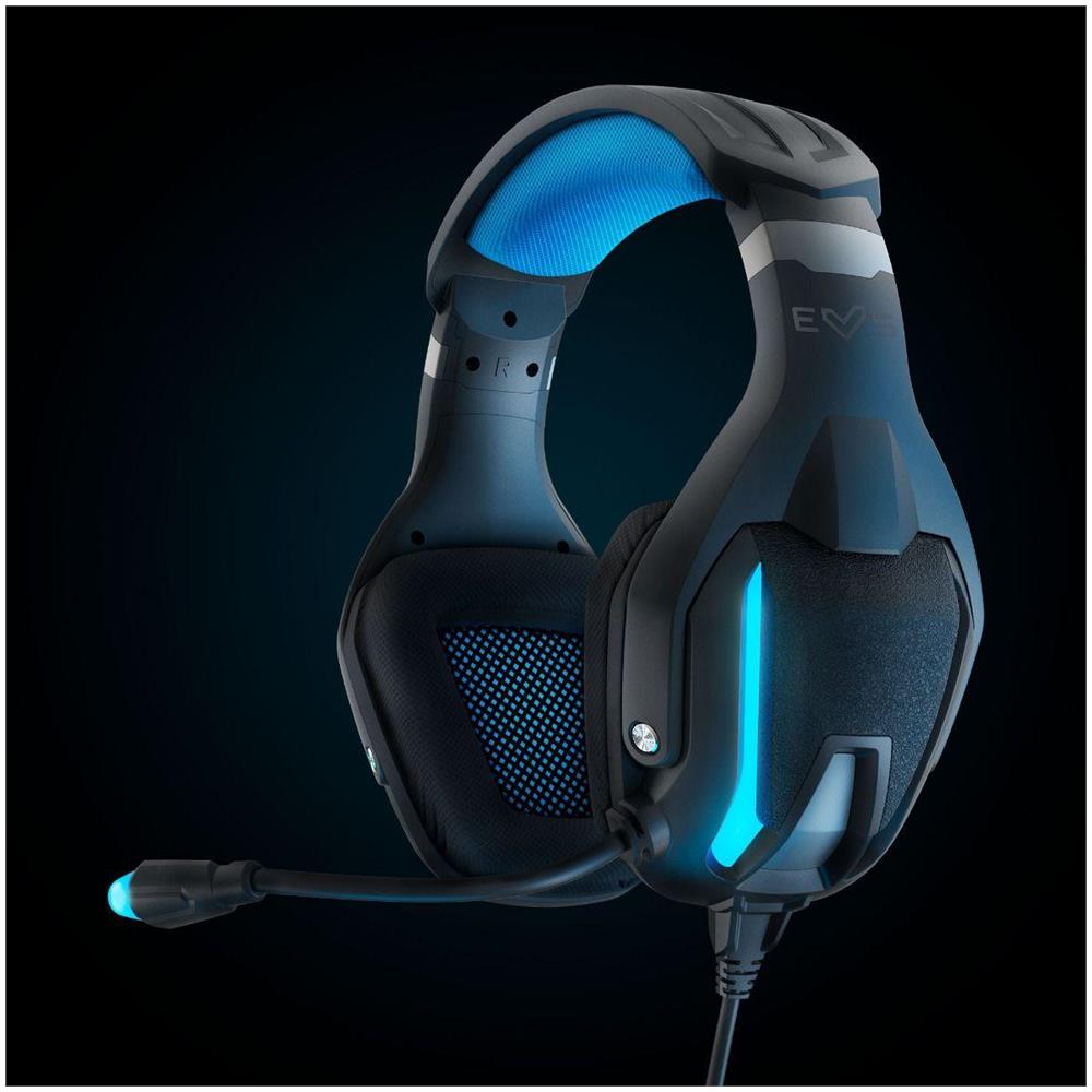 Cuffie Gaming ESG 5 SHOCK Cablato a Padiglione Colore Nero e Blu - Foto 5
