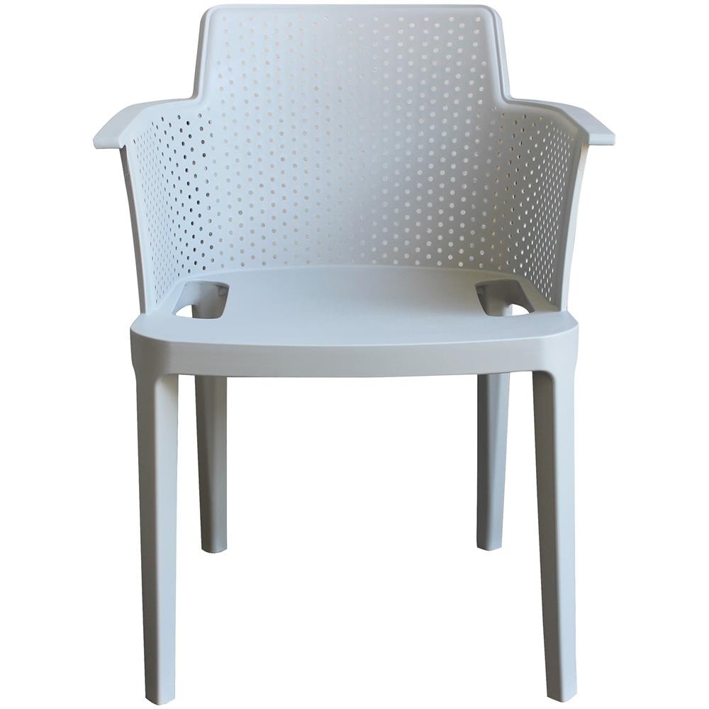 Makka - Poltrona Da Esterno Ed Interno In Plastica Set Da 4 - Foto 2