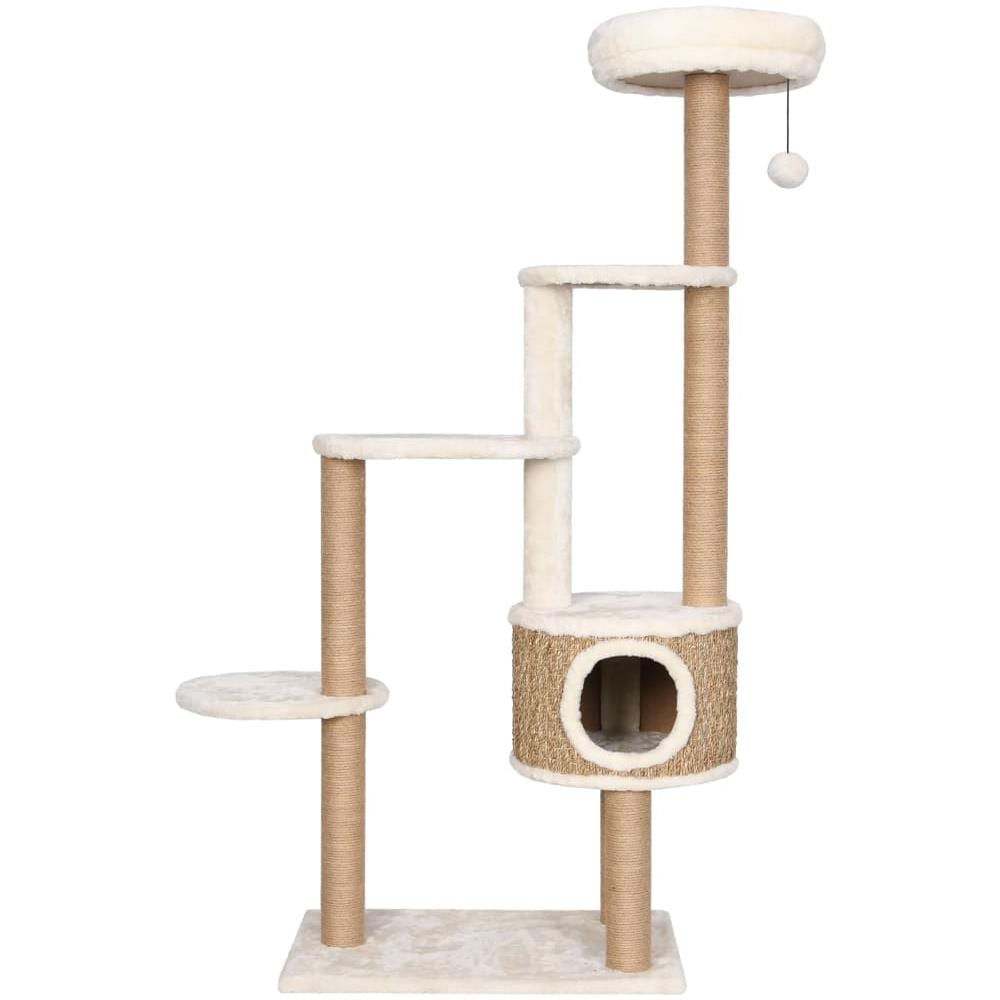 Albero per Gatti con Cuscino Lusso e Tiragraffi 148cm in Giunco - Foto 2