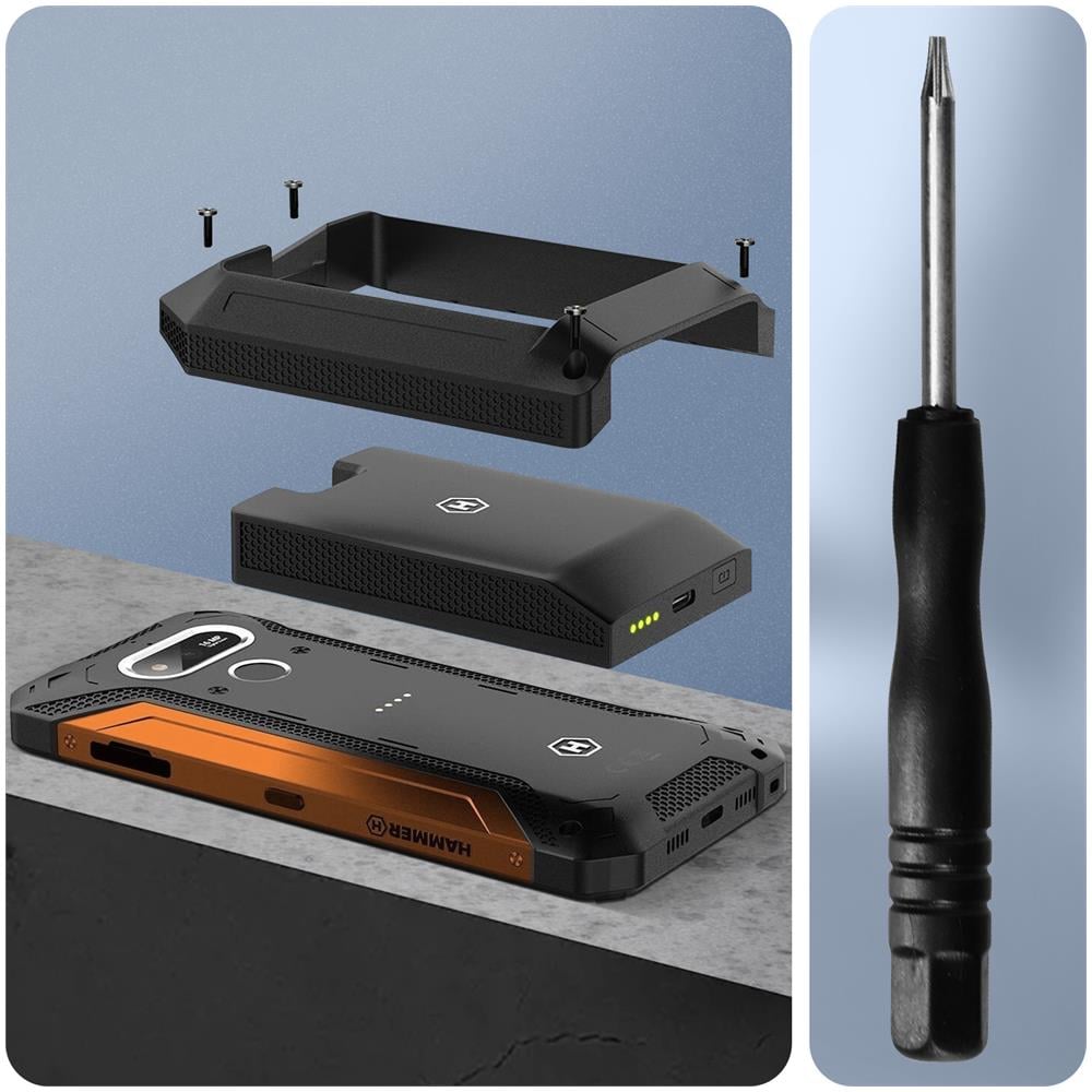 Batteria Esterna Hammer Per Explorer Pro E Explorer Plus Eco, Waterproof Ip65 - Foto 5