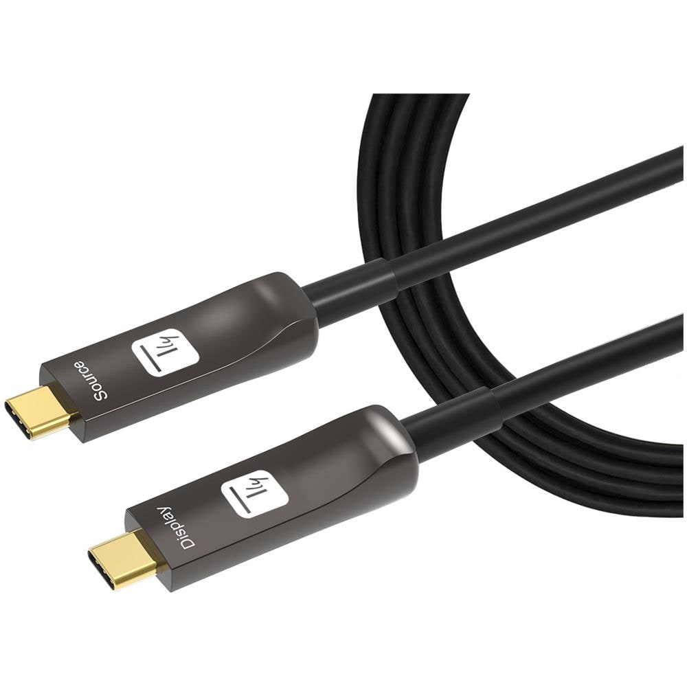 Cavo Ottico Attivo Usb-c M /m Aoc Fibra Ottica 4k 30m - Foto 1