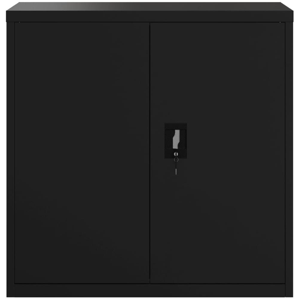 Armadio Classificatore Nero 90x40x90 Cm In Acciaio - Foto 3