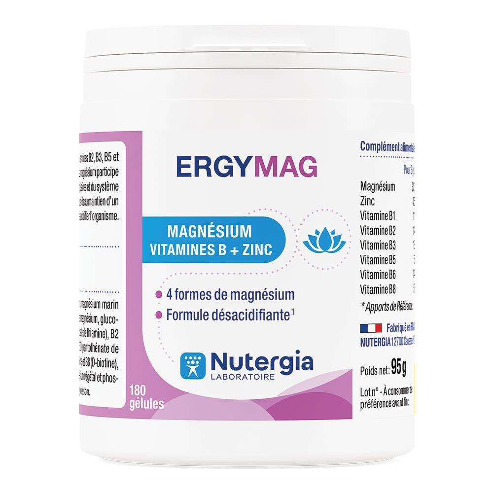 Ergymag 180 Capsule Magnesio Vitamine B + Zinco - Foto 1