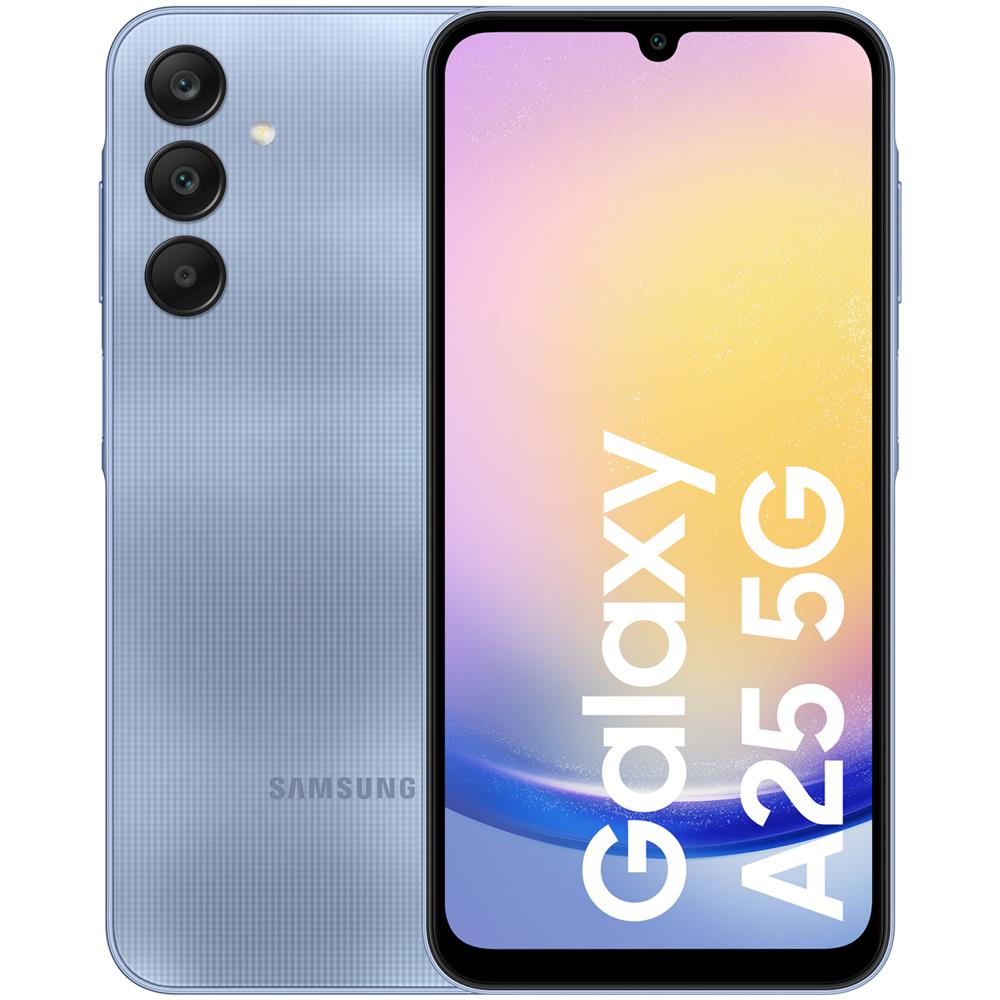 Galaxy A25 5G 128 GB 5G Dual Sim Display 6.5" AMOLED Slot Nano SD Fotocamera 50 Mpx Android 14 Blu - Foto 1