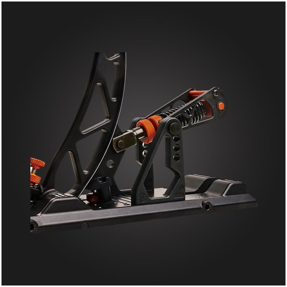 40-010-0000002 periferica di gioco Nero, Arancione, Bianco Pedali PC - Foto 7