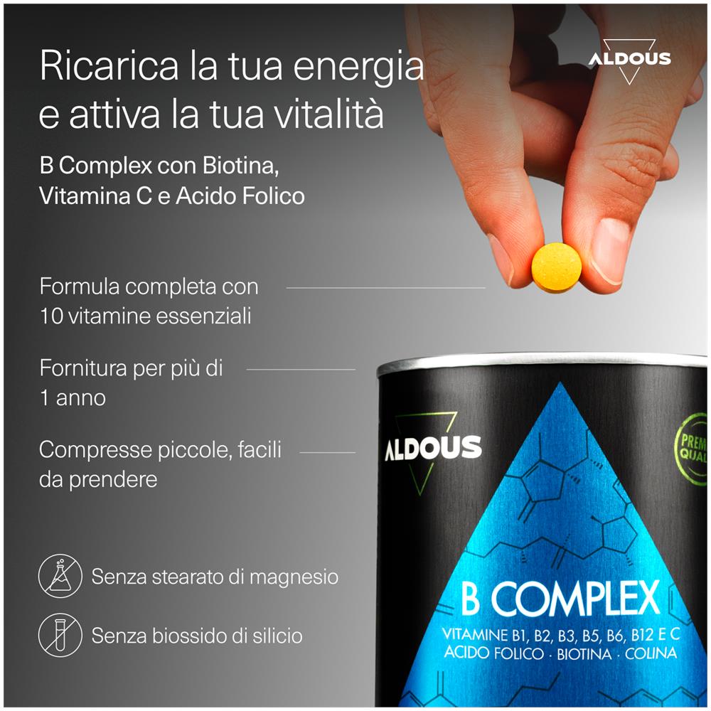 Complesso vitaminico B + vitamina C - 400 compresse - Foto 2