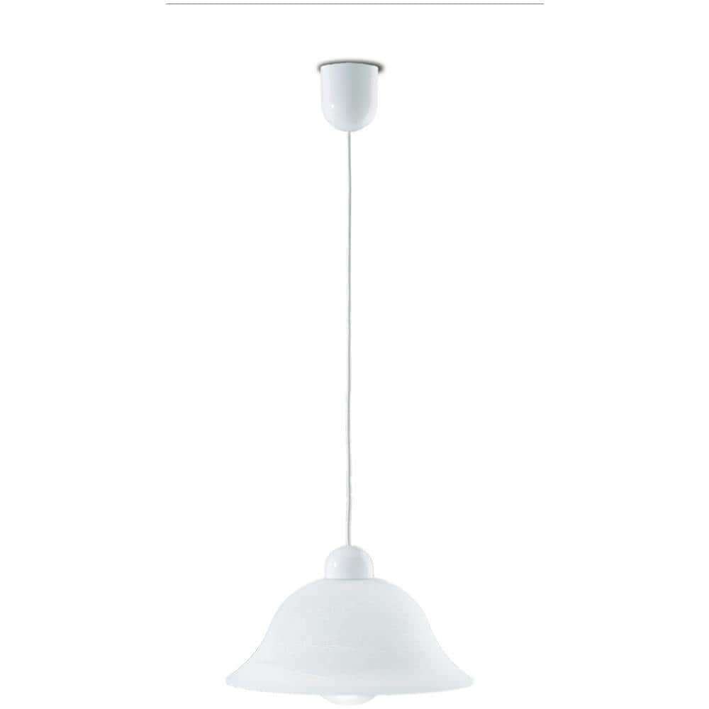 Lampadario moderno per arredo interno bianco - Foto 2