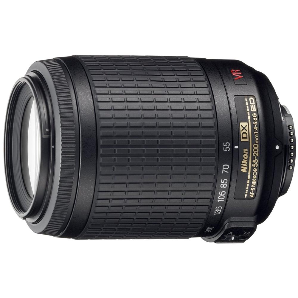 D5200 Nero Kit 18-55 mm VR II + 55-200mm VR + SD 8GB Sensore CMOS 24.1 Mpx Display 3" Filmati Full HD Stabilizzato - Foto 5
