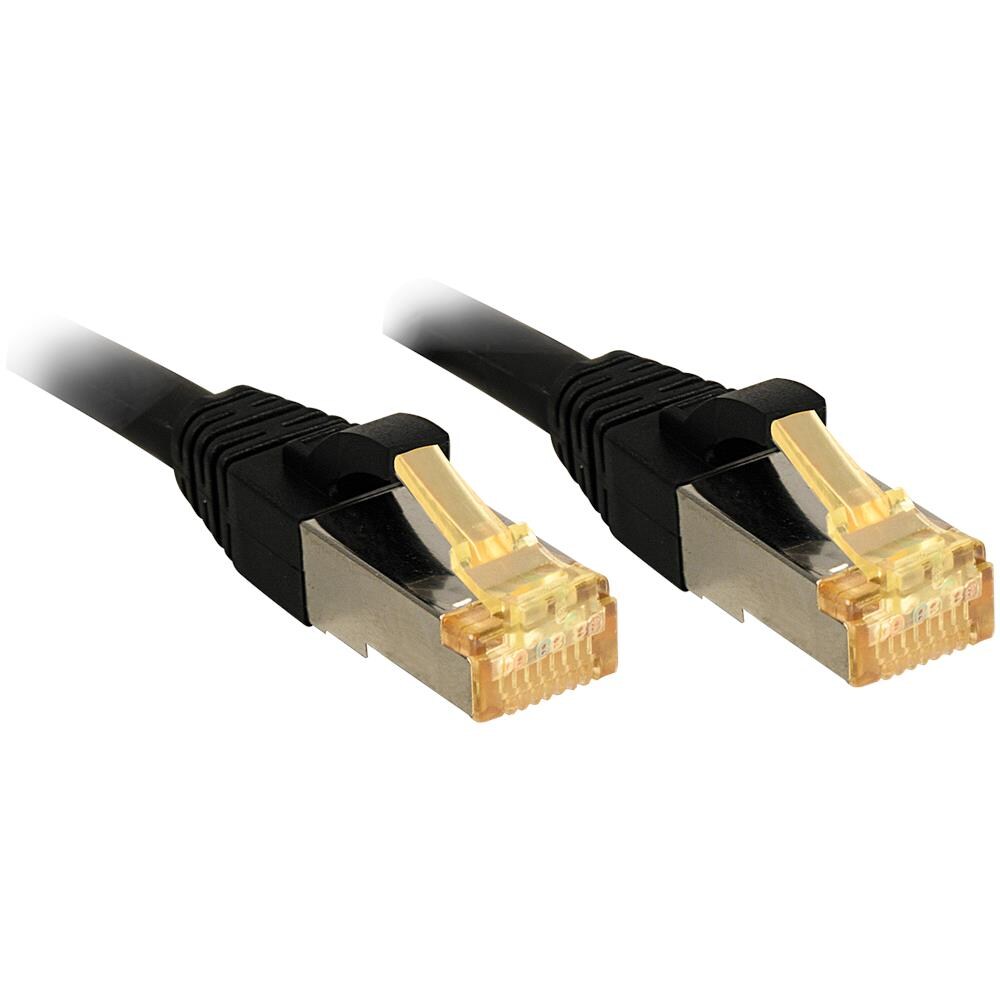 Cavo Cat. 7 S / FTP PIMF LSOH nero, 10m - Foto 1