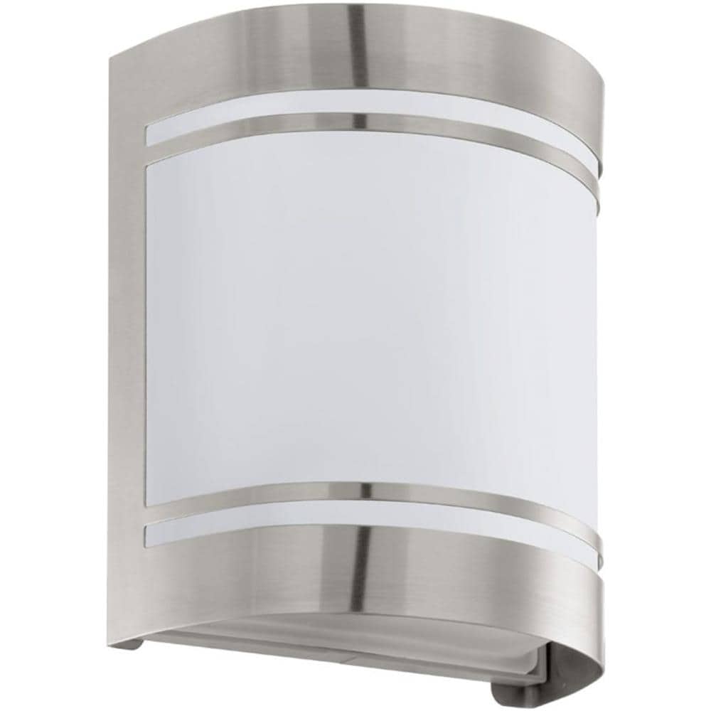 Luce Da Parete Esterna Cerno 40w Argento 30191 - Foto 1