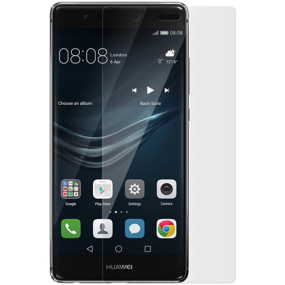 Pellicola Schermo In Vetro Temperato Infrangibile Bordi Curvi Per Huawei P9 - Foto 2