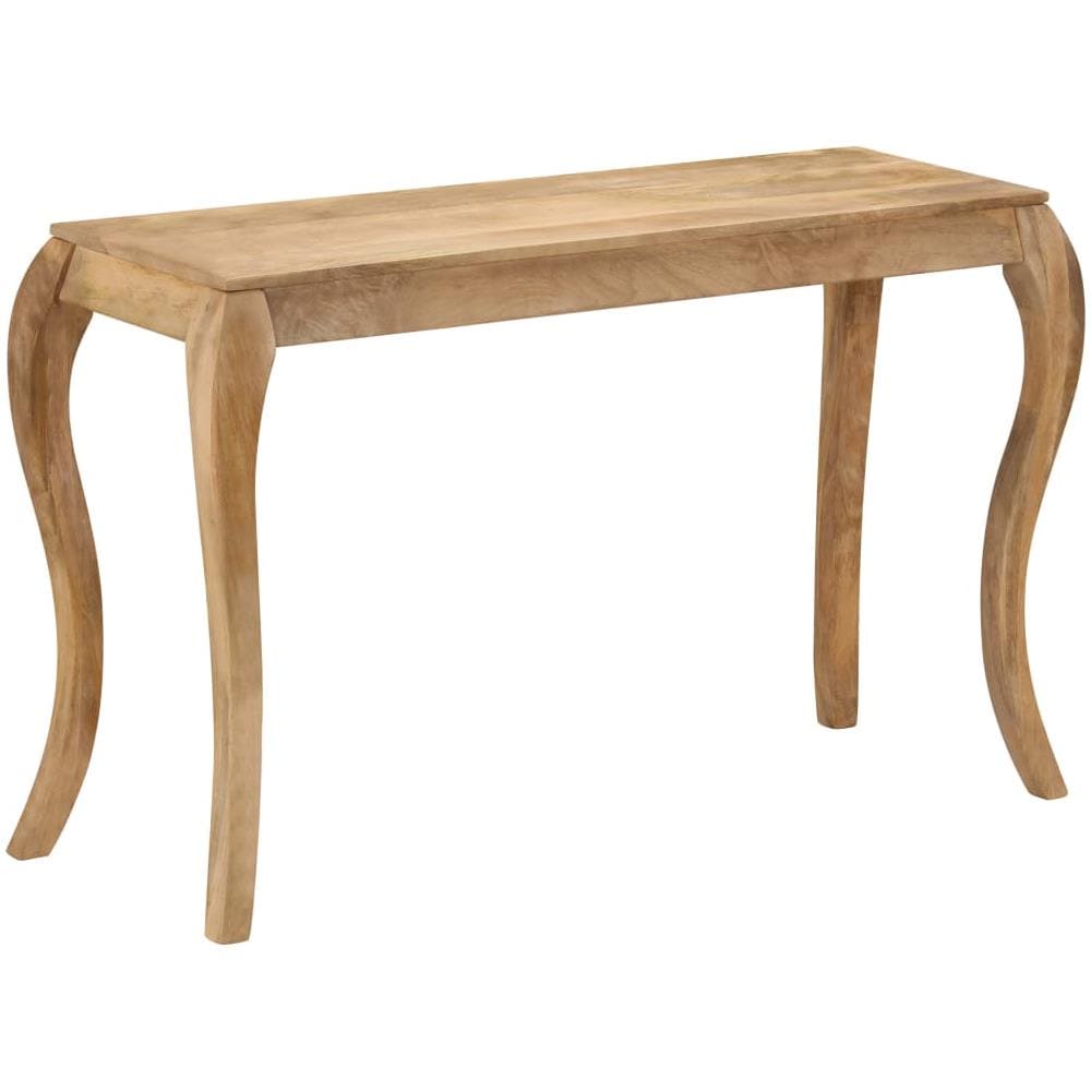 Tavolo Consolle In Legno Massello Di Mango 118x38x76 Cm - Foto 7