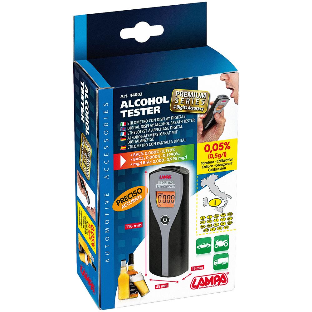 44003 Premium Etilometro Con Display Digitale - Foto 2