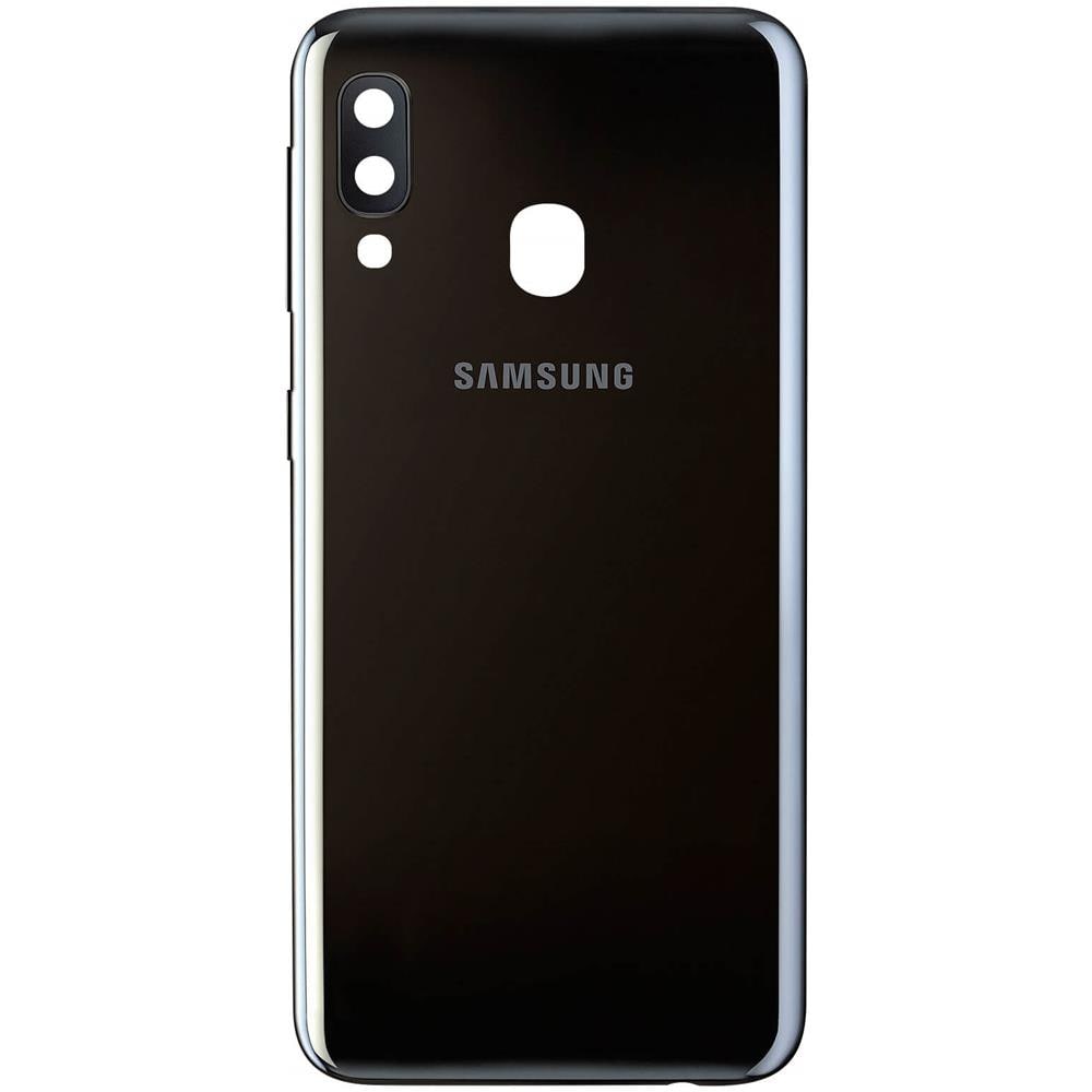 Copribatteria / Facciata Posteriore Nera Galaxy A20e Originale - Foto 5