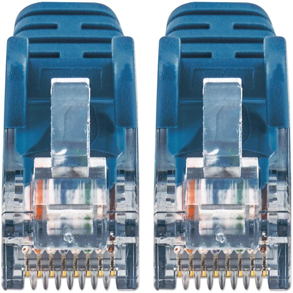 Cavo Patch Di Rete Cat6 Utp Slim 0,5 M Blu - Foto 3