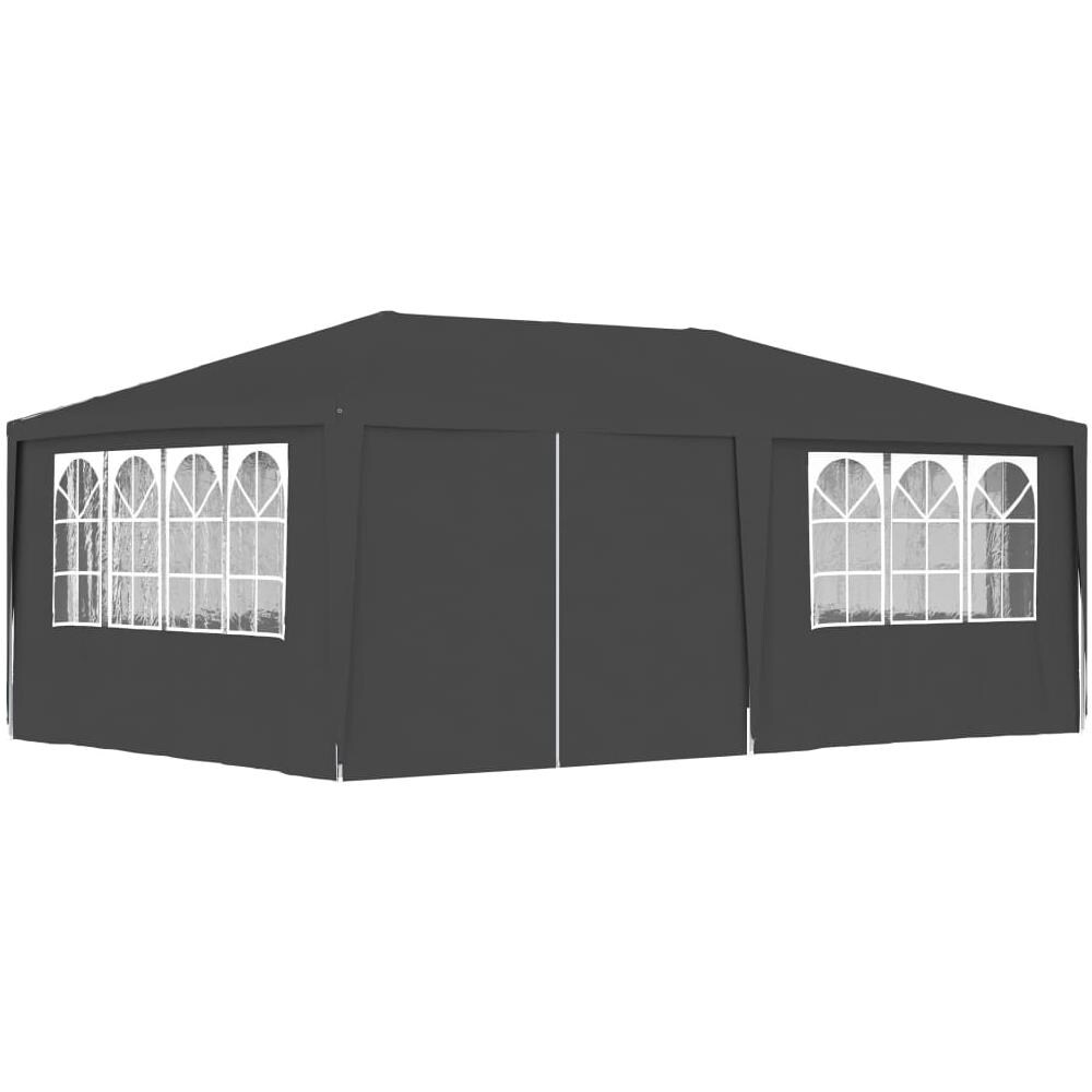 Gazebo Professionale con Pareti 4x6 m Antracite 90 g /m² - Foto 1