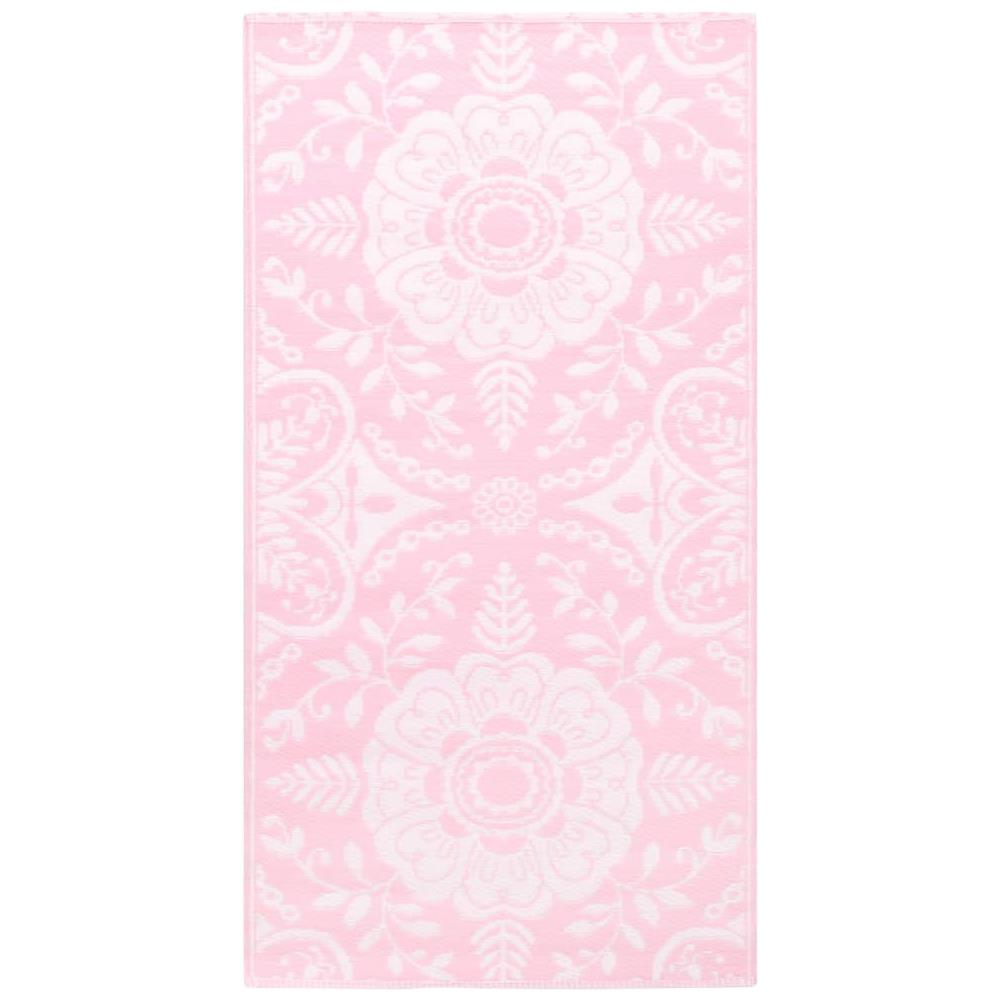Tappeto Da Esterni Rosa 120x180 Cm In Pp - Foto 2