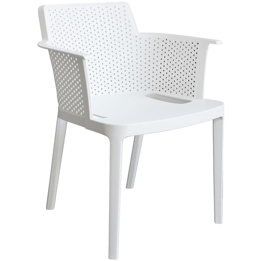 Makka - Poltrona Da Esterno Ed Interno In Plastica Set Da 4 - Foto 3