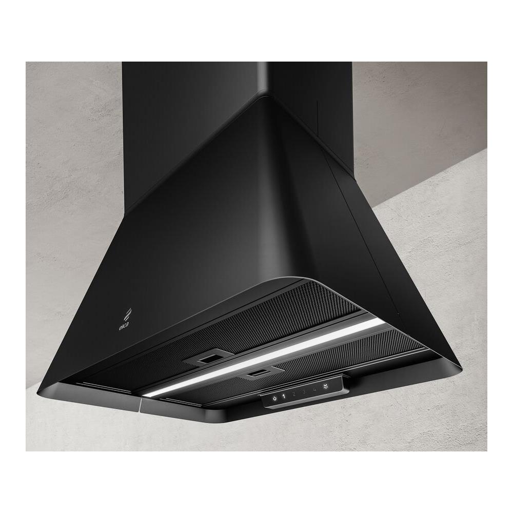 Cappa ad Isola Ikona BL MAT/A/60 da 59.8 cm Aspirante Colore Nero - Foto 1